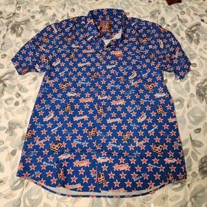 Dixxon Snap-On Tools 199 Pastrana Racing Shirt Men's Size Large Red Blue White